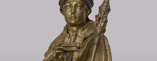 Donatello, San Ludovico di Tolosa, 1422-1425, bronzo dorato