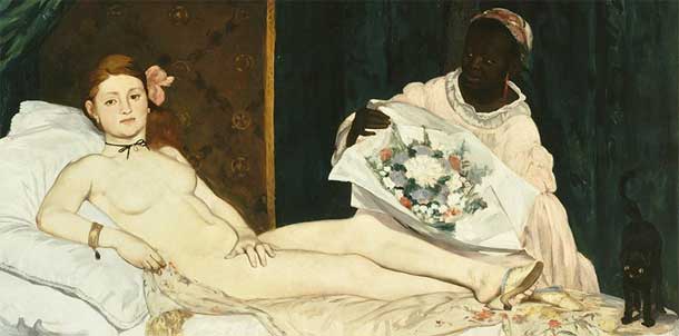 "Olympia" di Manet "Olympia" di Manet