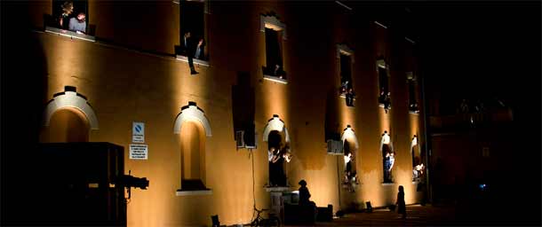 La facciata della ex-Crastan - foto di Simone Rocchi La facciata della ex-Crastan - foto di Simone Rocchi