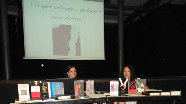 Noemi Neri e Beatrice Gemelli, coordinatrici dell'incontro