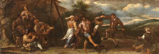 Teodoro, Ballo di contadini (il Salterello)