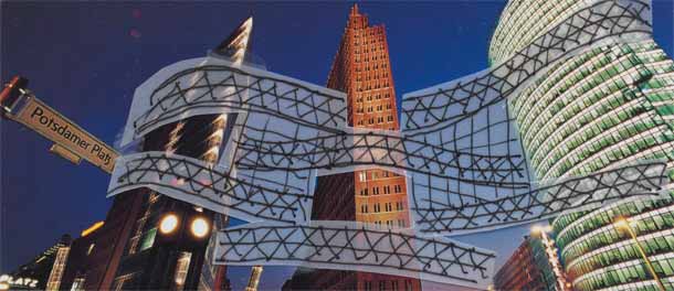 Un'opera di Yona Friedman Un'opera di Yona Friedman