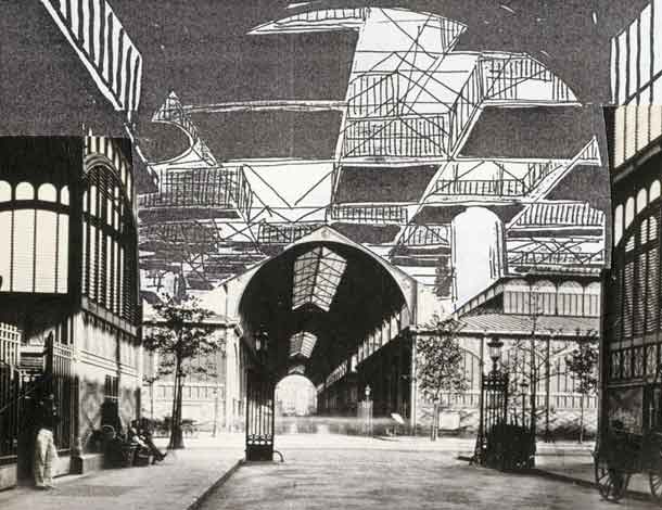 Un'opera di Yona Friedman Un'opera di Yona Friedman