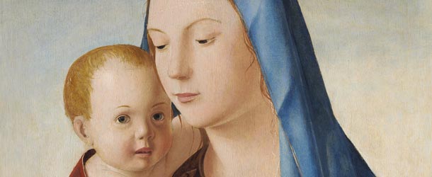 Antonello da Messina- Madonna con bambino (Madonna Benson), (1475) National Gallery of Art, Washington, Andrew W. Mellon Collection, 1937 