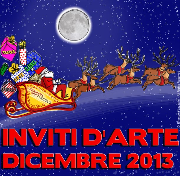 La copertina degl "Inviti d'arte" di Emanuela Lazzarini La copertina degl "Inviti d'arte" di Emanuela Lazzarini