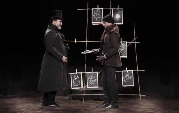 Operette morali - Totò Onnis, Giovanni Ludeno © SIMONA CAGNASSO Operette morali - Totò Onnis, Giovanni Ludeno © SIMONA CAGNASSO