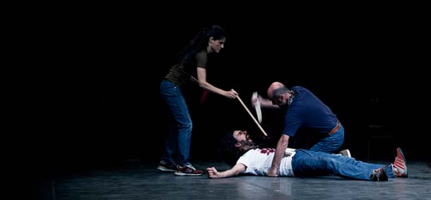 I Sacchi di sabbia - Piccoli suicidi in Ottava Rima -  foto Ilaria Scarpa