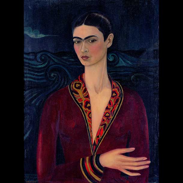 Frida Kahlo, Autoritratto con vestito di velluto, 1926 © García Formentí y Asociados Arquitectos S.C, Città del Messico, by SIAE 2014