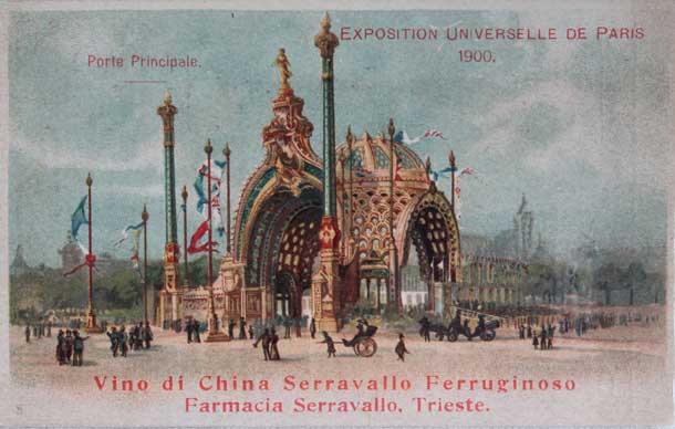 Cartolina postale. Paris 1900. Collezione privata: Ilde Marino Cartolina postale. Paris 1900. Collezione privata: Ilde Marino