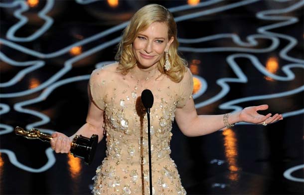 Cate Blanchett, Oscar per Blue Jasmine Cate Blanchett, Oscar per Blue Jasmine