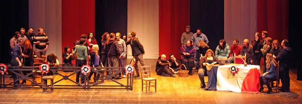 Prove dell'Andrea Chénier di Pisa Prove dell'Andrea Chénier