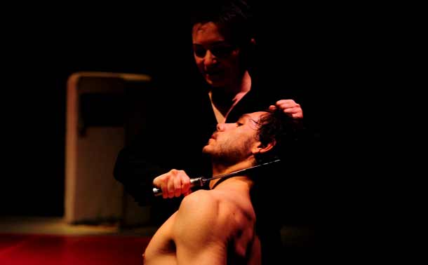 Teatro di Dioniso - Lo stupro di Lucrezia - foto G. Caira Teatro di Dioniso - Lo stupro di Lucrezia - foto G. Caira