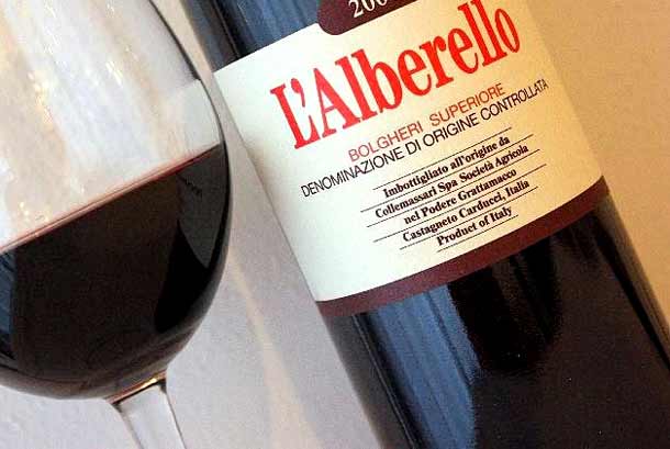 L'Alberello 2005 BOLGHERI ROSSO SUPERIORE DOC L'Alberello 2005 BOLGHERI ROSSO SUPERIORE DOC