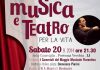 Al via a Livorno la prima stagione di Musica e Teatro per la Vita