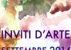 Inviti d’arte: settembre 2014
