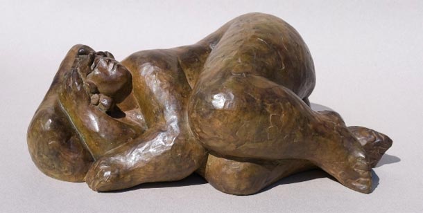 Femme couchée di Franco Mauro Franchi