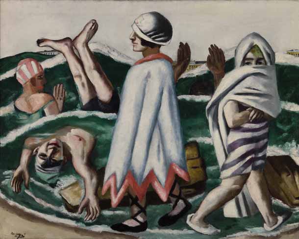Max Beckmann Lido, 1924 Olio su tela, cm 72.4 x 90.5 Saint Louis Art Museum, Bequest of Morton D. May, © Max Beckmann  Max Beckmann Lido, 1924 Olio su tela, cm 72.4 x 90.5 Saint Louis Art Museum, Bequest of Morton D. May, © Max Beckmann