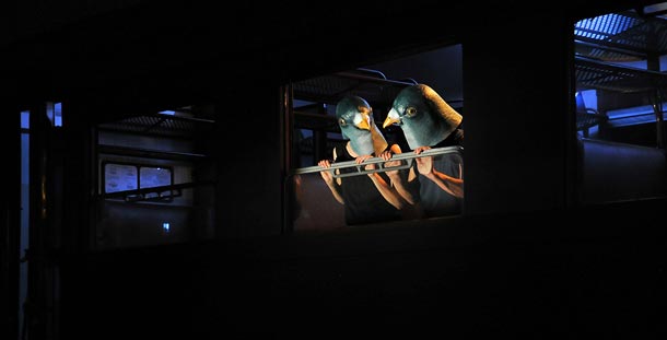 Ci scusiamo per il disagio Gli Omini Associazione Teatrale Pistoiese (foto Gabriele Acerboni)