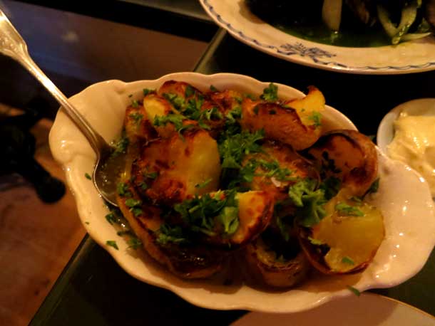 Potato pil pil - Barbara Fish House Potato pil pil - Barbara Fish House