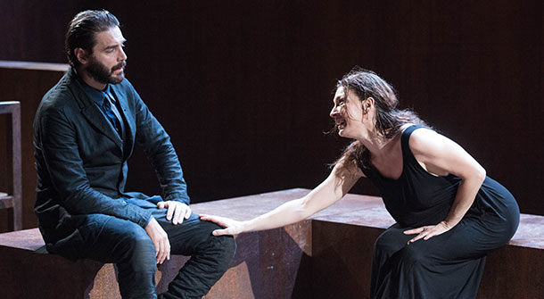 Medea, Daniele Pecci e Federica Di Martino - photo credit Tommaso La Pera