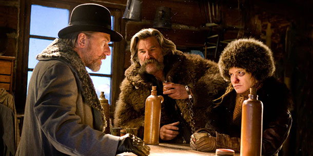 Tim Roth, Kurt Russel, Jennifer Jason Leigh - The Hateful Eight Tim Roth, Kurt Russel, Jennifer Jason Leigh - The Hateful Eight