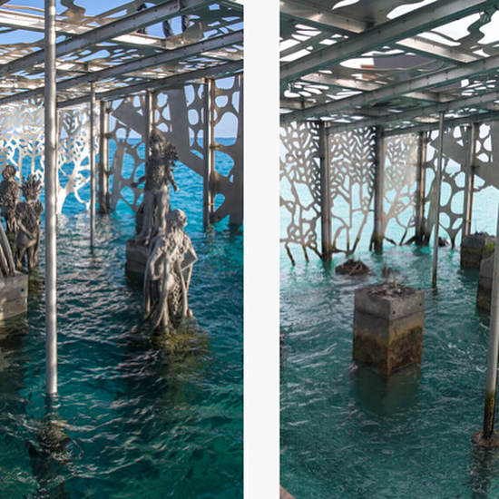 Immagine ripresa dal post di Jason Decaires Taylor